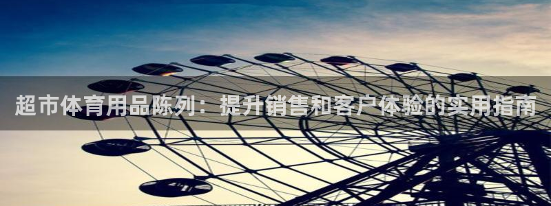 欧陆娱乐公司产品介绍怎么写：超市体育用品陈列：提升销