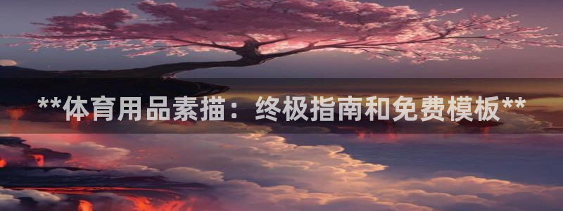 欧陆娱乐官方：**体育用品素描：终极指南和免费模板*