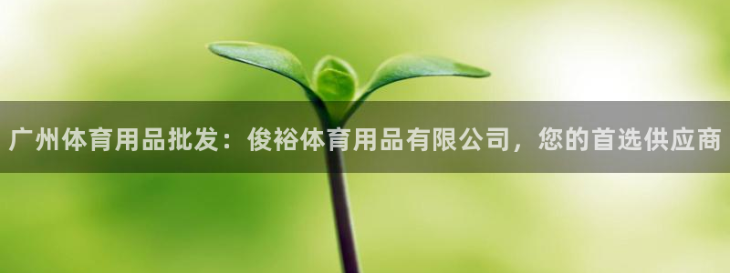 欧陆娱乐游戏特色：广州体育用品批发：俊裕体育用品有限