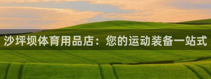 欧陆平台：沙坪坝体育用品店：您的运动装备一站式
