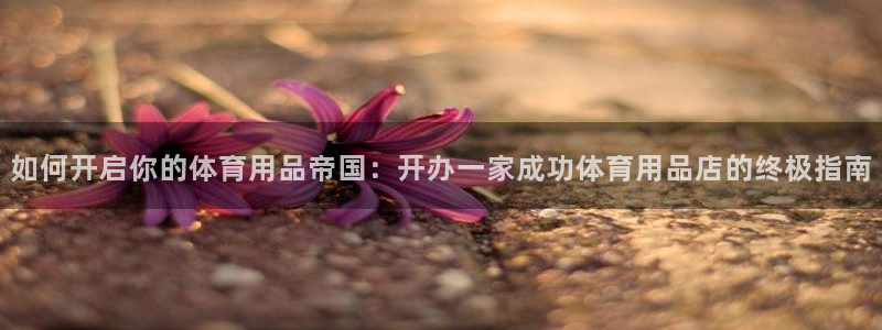 欧陆娱乐能提现嘛安全吗：如何开启你的体育用品帝国：开办一家成