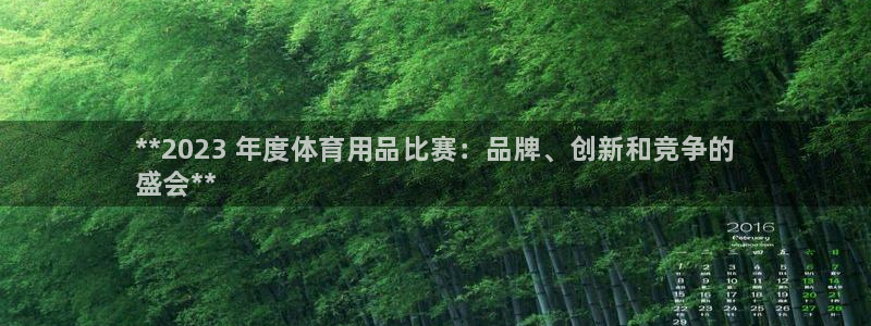 欧陆公司在哪里：**2023 年度体育用品比赛：品牌、创新和